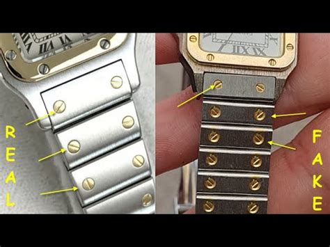 fake cartier watch vs real|copy cartier watches uk.